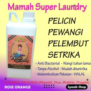 Mama Super Laundry Mamah Super Laundry Pelicin Pewangi Pakaian - Rose Orange/ORANGE