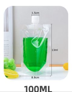 🌿ถุงฝาเกลียว 10 ใบถุงบรรจุของเหลว ถุงใส ใส่น้ำ เจล ตั้งได้ 100 ml. คุณสมบัติสินค้า ✅🌿ถุงฝาเกรียว ถุงบรรจุของเหลว ถุงใส ใส่น้ำ ใส่เจล ตั้งได้ 100 ml. ✅  พลาสติก PP/PE ✅  ถุงเหนียว ทน ไม่ฉีดขาดง่าย ไม่รั่ว ✅  สามารถทนร้อนเย็นได้ บรรจุได้ทั้งร้อนและเย็น