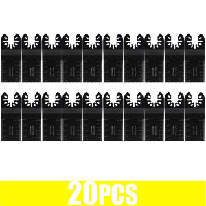 100-10PCS Oscillating Tool Blade Universal Oscillating Saw Blades  Multi-Function Renovator Cutter Blade For Wood Metal Plastic