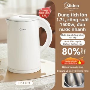 Midea | Bình Đun Nước Điện Có Tính Năng Cách Nhiệt Inox
