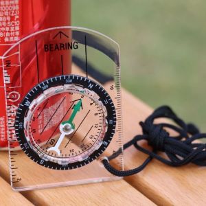 Chiến Thuật Chuyên Nghiệp La Bàn Đa Năng Vỏ Nhôm Chống Nước Cắm Trại Đi Bộ Đường Dài Leo Núi Dụng Cụ Sinh Tồn