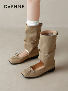 Daphne | Summer Thick Sole Height-Increasing Mary Jane Style Ankle Boots