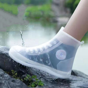 Shoe Cover Waterproof  Non-Slip Rain Boot Cover Men And Women Thickened High Boot Rain Boot Cover