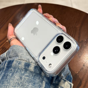 Ultra-Thin Silicone Phone Case for Apple 17Promax Transparent Full-Lens Protection Mens And Womens Styles Anti-Fall