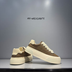 Ultra-Light Thick-Heel Mens Low-Top Retro Sports Casual Shoes Spring Autumn New Style Versatile Mens Shoes Comfortable Breathable