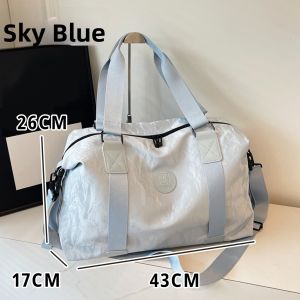 LEYUEMAO | Large Capacity Black Waterproof Travel Bag