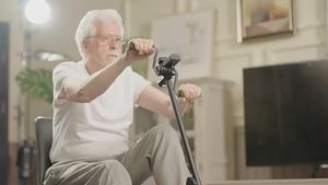 จักรยานปั่นด้วยมือ จักรยานออกกำลังกายแบบพับ อุปกรณ์สร้างกล้ามเนื้อน่อง ลดน้ำหนัก ผู้สูงอายุ กายภาพบำบัด จักรยาน จักรยานมือปั่นเท้าปั่น