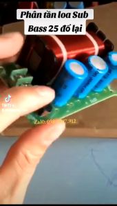 Phân tần loa Sub Weah-85 dùng cho âm thanh gia đình | Mạch phân tần loa Sub | Dùng cho loa Sub hơi hoặc Sub điện