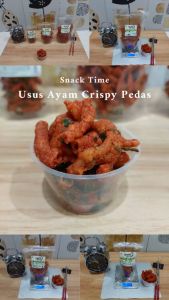 Snack Time Usus Ayam Crispy Pedas Daun Jeruk 100 Gram
