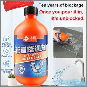 【Top Grade】💥Pipe Unblocker Dissolving Toilet Artifact Kitchen Deodorizer Powerful Cleaner for Clogged Floor Drains Deodorizing and Antibacterial Deodorant管道疏通剂