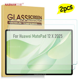 2 Pieces Full HD Tempered Glass Film Screen Protector For Huawei MatePad 12 X 2025 12-inch PC Screen Anti Scratch Hard Cover