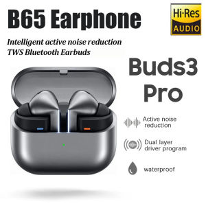Buds 3 Pro True Wireless Bluetooth Earphone HiFi Sound LowLatency Noise Reduction Headphone B65 Earbuds for IOS PC Android