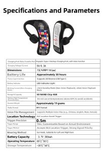 Beidou GPS Auto Tour Guide Device