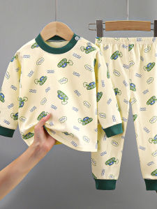 Pure Cotton A-Class Baby Warmth Two-Piece Set Childrens Autumn Clothes Boys Girls Innerwear Sleepwear Comfortable Soft Cotton