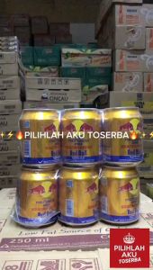 RED BULL GOLD Energy Drink 250 ml Kratingdaeng KALENG  ( HARGA 1 DUS isi 24 )