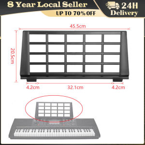 ❤️【Same Day Delivery】【45.5*20.5CM】 Music Score Stand Keyboard Music Stand Electronic Organ Sheet Holder Portable Book Stand Support Piano Accessories LZC-Piano-Book-Holder