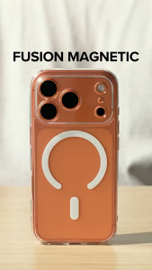 RINGKE® FUSION MAGNETIC iPhone 17 Pro Max/ 17 Pro Minimalist Crystal Clear Bright & Clarity Shockproof Compatibl MagSafe