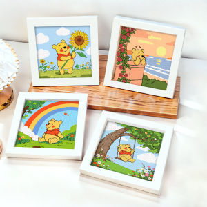 DIANDIANHUA | Winnie the Pooh Full Drill Diamond Painting Children Gift