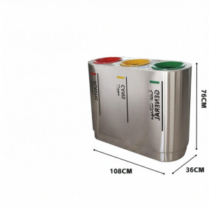 DANBIYIN | Custom Outdoor Classification Stainless Steel Bin