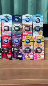 แอมบิเพอร์ คาร์ น้ำหอมปรับอากาศสำหรับรถยนต์ ambipur car Mini clip2.2 ml 12กลิ่นพร้อมส่ง