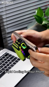 Xundd Magnetic Phone Cooling fan With Battery For Mobile Phone Gaming Universal