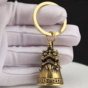 天缘阁 五帝钱挂件 开光风水钥匙扣 招财化煞 貔貅算盘 福袋算盘 合金铜 招财聚财 Lucky Keychain