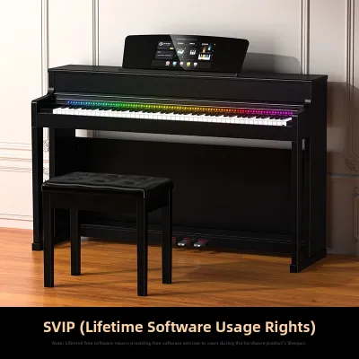 AI Intelligent Beginner 88-Key Digital Piano with Heavy Hammers