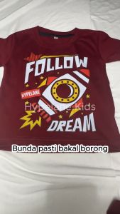 Baju Kaos Harian Anak Anak Karakter Astronot Cowok Distro Keren Umur 1 - 10 Tahun - Hypelane - DTF2