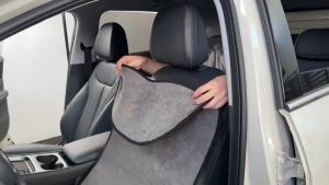 2pcs Car Seat Covers Sports Towel Seat Cushion Beach Mat Universal Fit Protector Covers Universal Size Washable for Front Seat