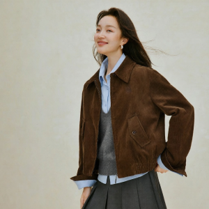 INMAN | Embroidered Retro Drop Shoulder Jacket