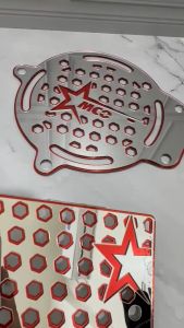 COVER CVT NMAX AEROX LEXI TUTUP CVT NMAX NEW AEROX 155 LEXI BAHAN AKRILIK FREE BAUT