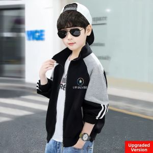 BOBOELEPHANT | Fashionable Spring/Fall Boy Baseball Jacket