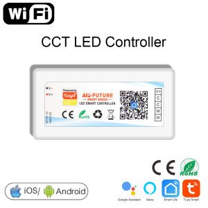 Tuya Zigbee Wifi LED Controller Smart Dimmer 5V 12V 24V LED Strip Light DIM CCT RGB RGBW Alexa Google Home APP Remote Control