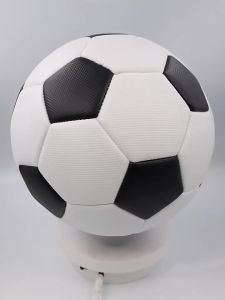 EELHOE | New White Soccer Ball Size 5 Official Size Lightweight For Kids Adult Football Toy Educational Plaything Sports PVC DIY GiftAcc