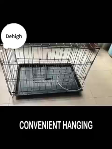 Pet Bowl Dog Bowl Hanging Metal Hook Stainless dog plate Dog Food Bowl Stainless Dog bowl water bowl