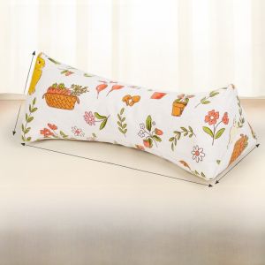 Adult Neck Pillow Triangular Buckwheat Filling Sleep Aid Cervical Support Herbal Medicine Bone Shaped Pillow Bedding Accessories