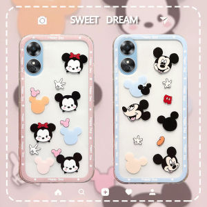 Phone Case OPPO Reno10 5G Reno10pro+ Cute Cartoon Pattern Transparent Soft Silicone Casing OPPO Reno 10 Pro+ 5G Reno10 Phone Cover