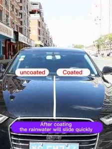 🔶Car Wax Spray Coating Agent Quick Coat Ceramic Coating Car Wax Polish Spray Waterless Car Wash and Wax Hydrophobic Top Coat Polish For Cleaning and Shining Car Car Cleaning Products Car Detailing Product Car Wash