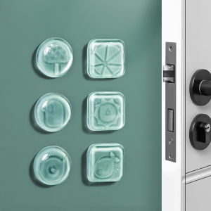 Núm Đệm Silicon Cute Chống Va Đập Bảo Vệ Tường Và Tay Nắm Cửa - Miếng Chặn Cửa Nhiều Hình Trong Suốt