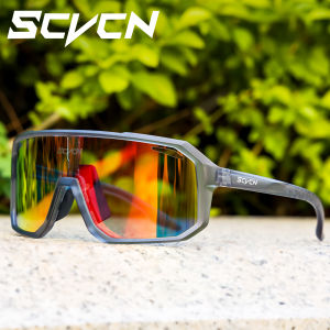 SCVCN New Men Cycling Glasses Bike Sunglasses UV400 Eyewear Outdoor Sports MTB Goggles Bicycle Women Riding Hiking Sunglasses