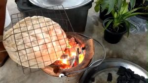 ข้าวเกรียบว่าว แบบดิบ แผ่นใหญ่ ย่างง่าย กรอบ หวานอร่อย