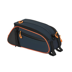 8L Bike Rear Rack Bag Large Capacity Cycling Back Seat Bag Bicycle Tail Bag Bike Storage Pouch for Travel Commute