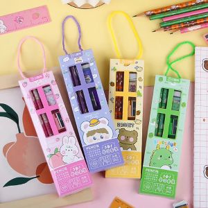5Pcs Stationery Set Kids Birthday Party Gifts Childrens Day Goodie Bag Gift