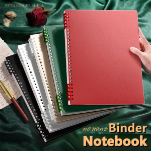 Loose Leaf Notebook A5/B5/A4 Refillable Binder Notebook 60sheets Spiral Notebook School Office Supplies