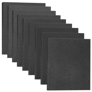 18 Sheets 9x11 Inch Sandpaper Assortment 120/180/240/320/400/600/800/1000/2000 Grits Wet Dry Polishing for Car Metals Walls Wood