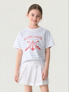 Marc&Janie | Striped Cotton Girls T-Shirt