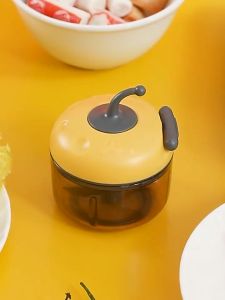 Gilingan Daging Bumbu Dapur Kacang Speedy Chopper Penggiling Daging Penghalus Bumbu Blender Manual Tarik Tanpa Listrik Chopper Serbaguna Multifungsi