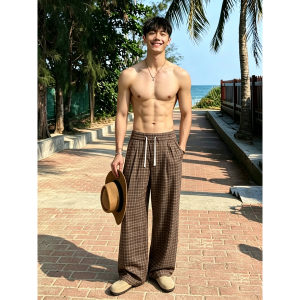 OUMULONG | Summer Breathable Loose Straight Pants
