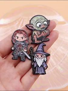 Bandai | Trâm Cài Áo Nhân Vật Hoạt Hình Phim Truyền Hình Chất Liệu Hợp Kim Dành Cho Quần Áo Ba Lô Túi Xách Phụ Kiện Anime Bán Chạy Thiết Kế Mới Nhất