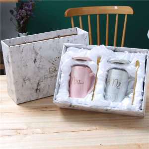 Personalized Gift Mug with Lid and Spoon